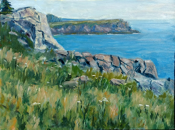Technique de peinture de paysage
