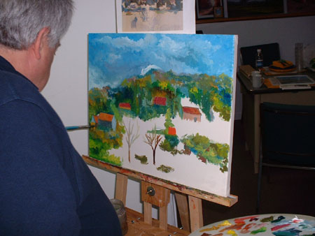 photo de la toile
