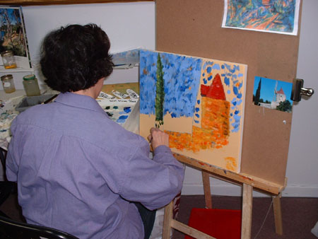 photo de la toile