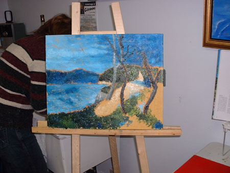 photo de la toile