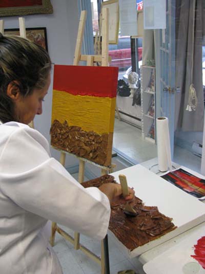 photo de la toile
