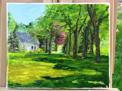 photo de la toile