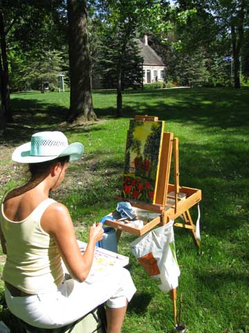 photo de la toile