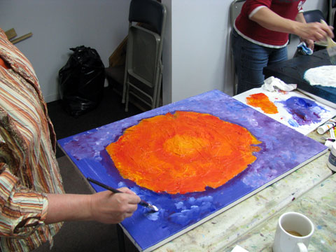 photo de la toile