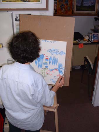 photo de la toile