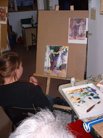 photo de la toile