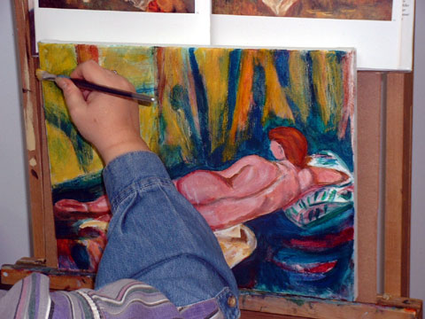 photo de la toile