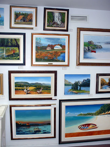 photo de la toile