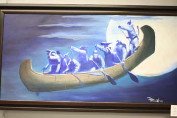 photo de la toile