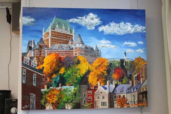 photo de la toile