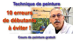 10 erreurs de débutant en peinture à éviter pour améliorer vos tableaux