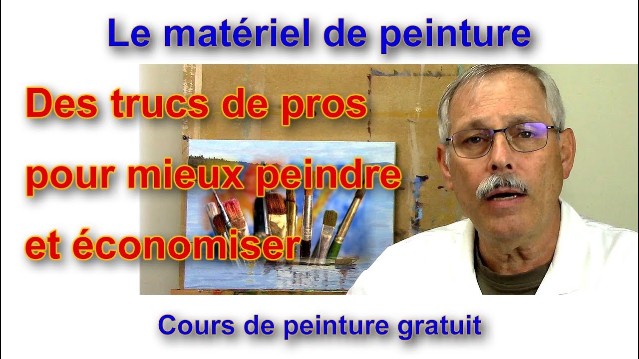 Quel matériel acheter pour peindre ?