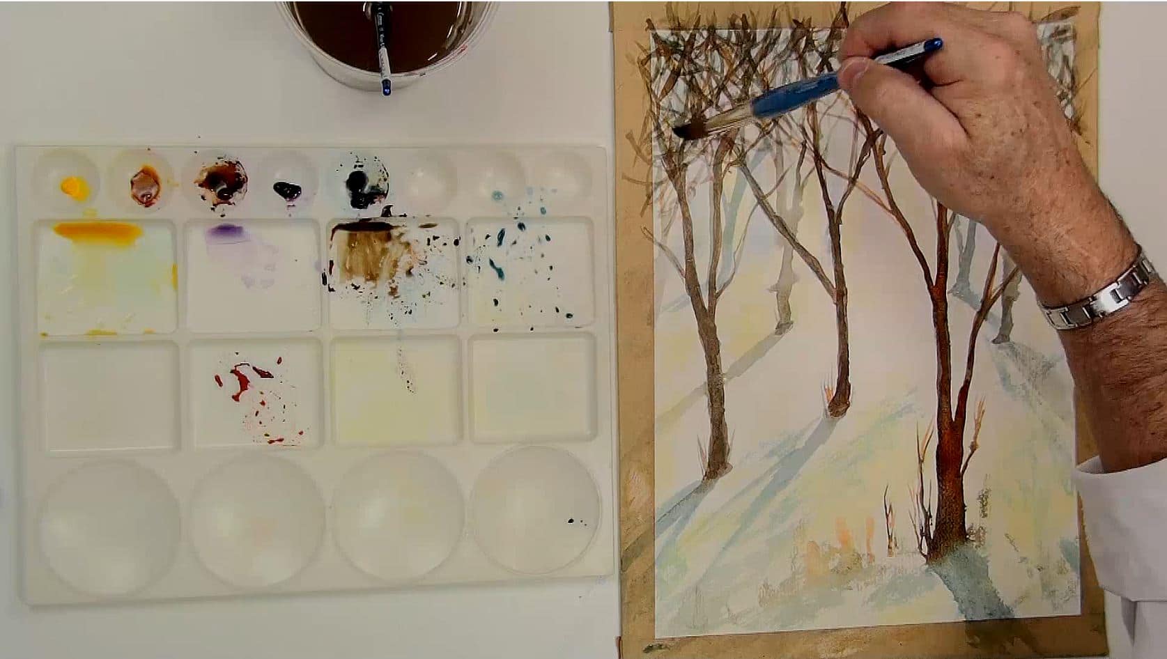 Apprendre l'aquarelle