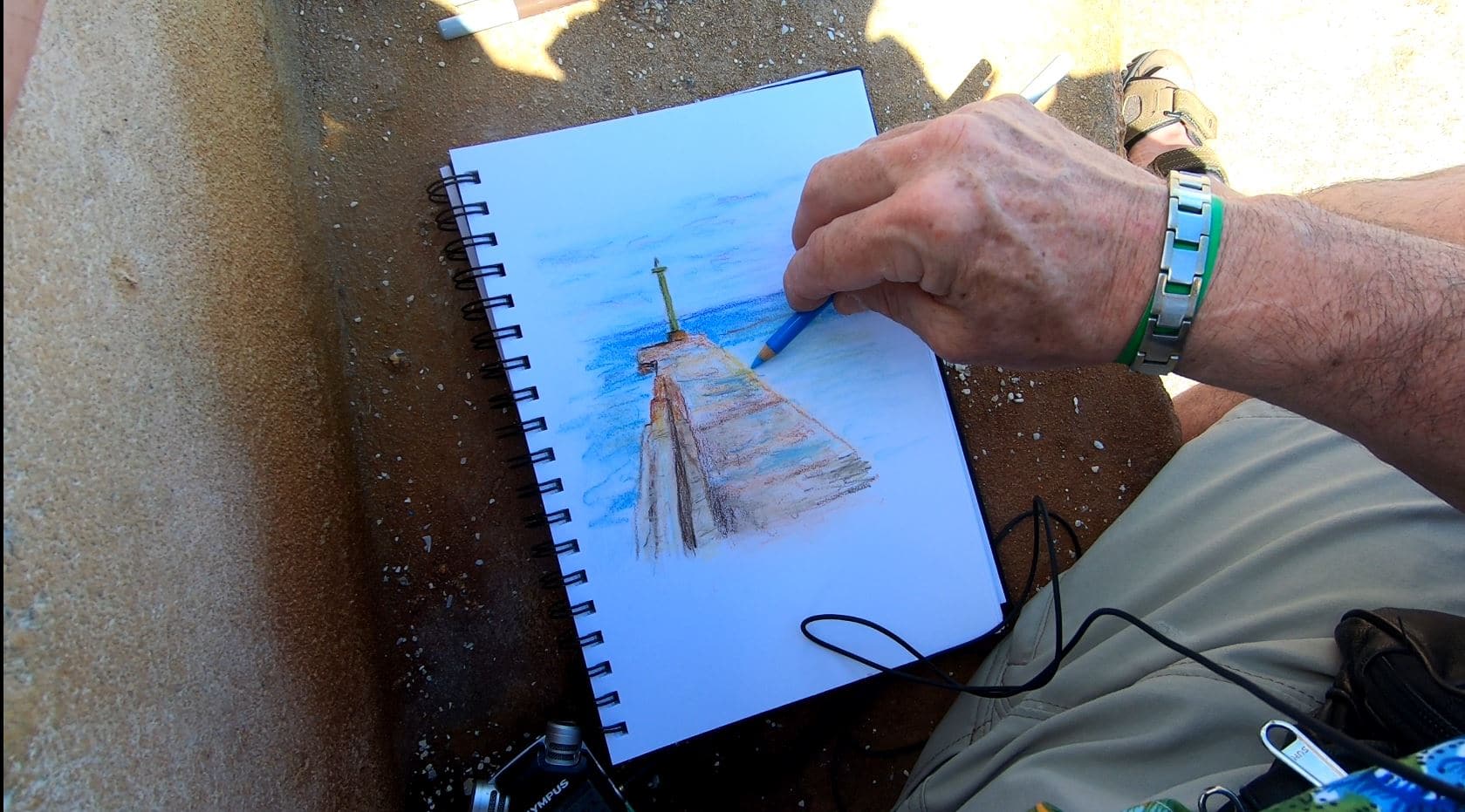 le dessin et la peinture en voyage